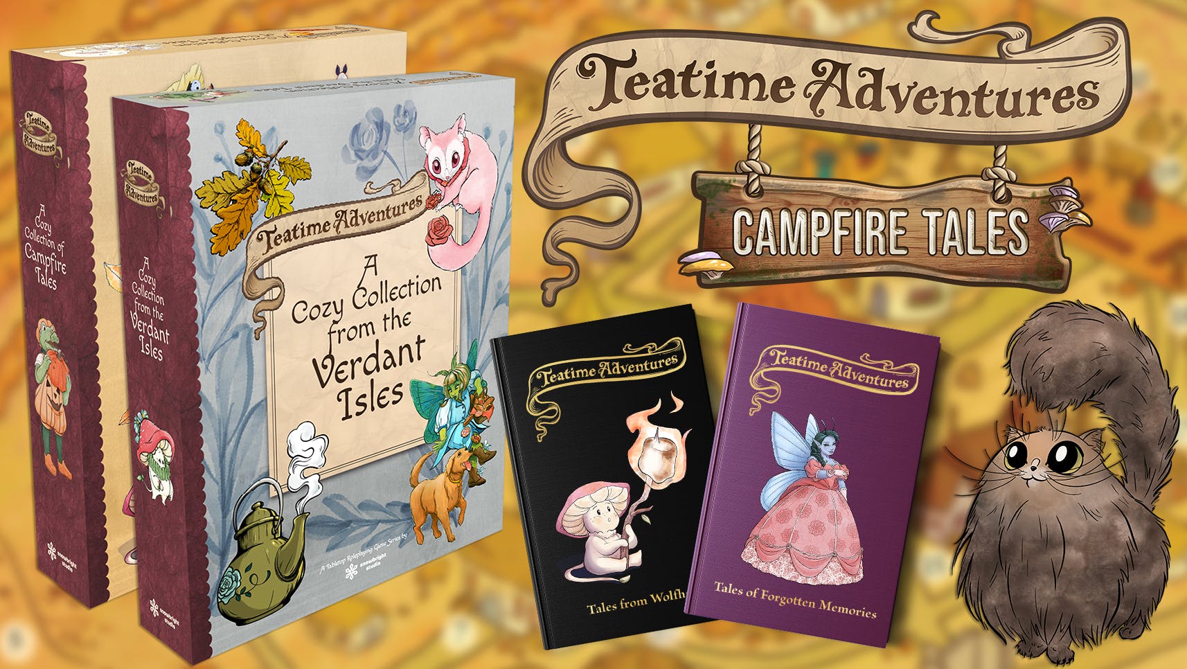 Teatime Adventures: Campfire Tales