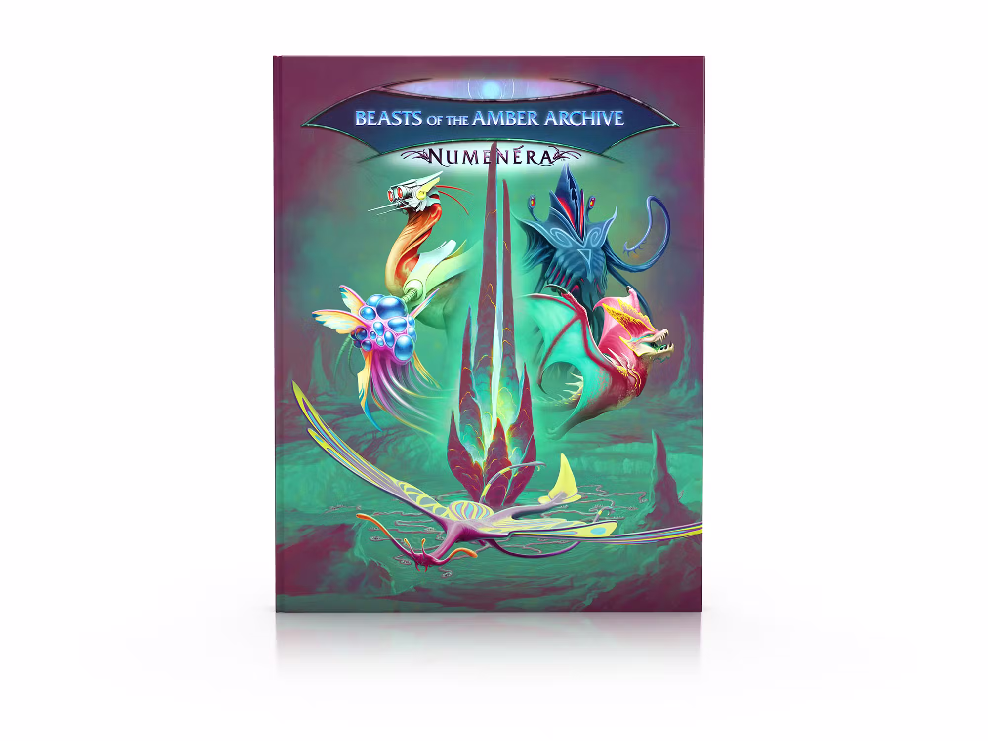 Mockup of Beasts of the Amber Archives.