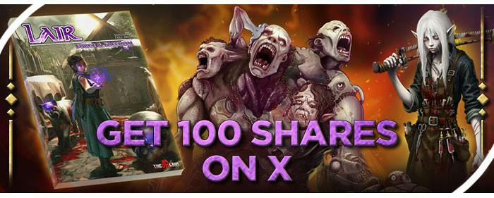 Reach 100 Shares on X