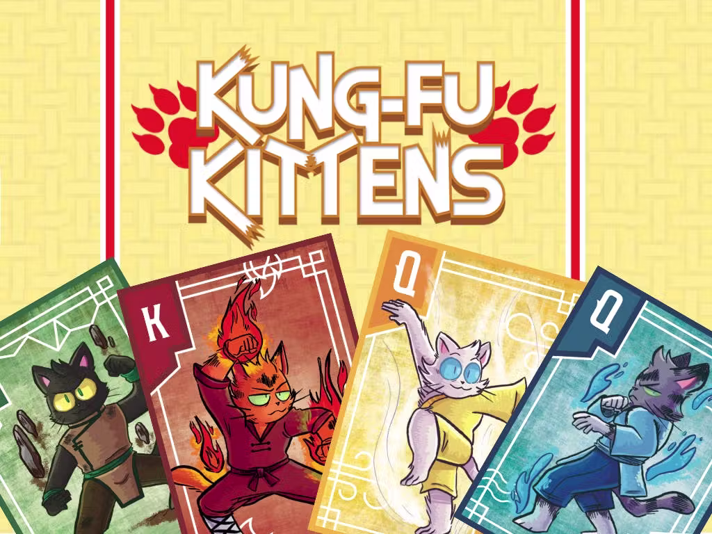 Kung Fu Kittens - an Elemental Trick-Taking Game