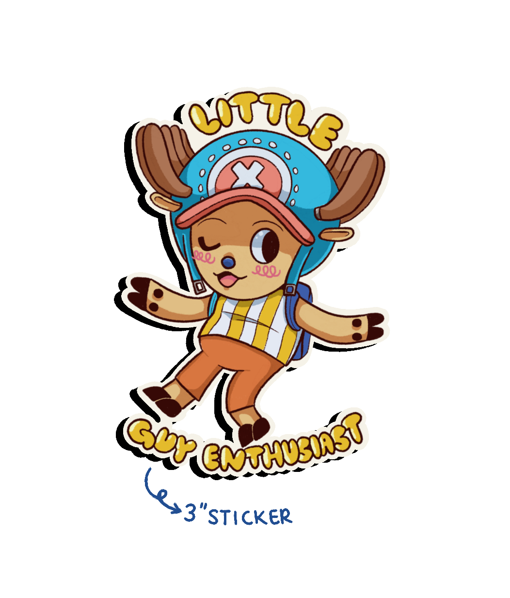 Little Guy Enthusiast Sticker