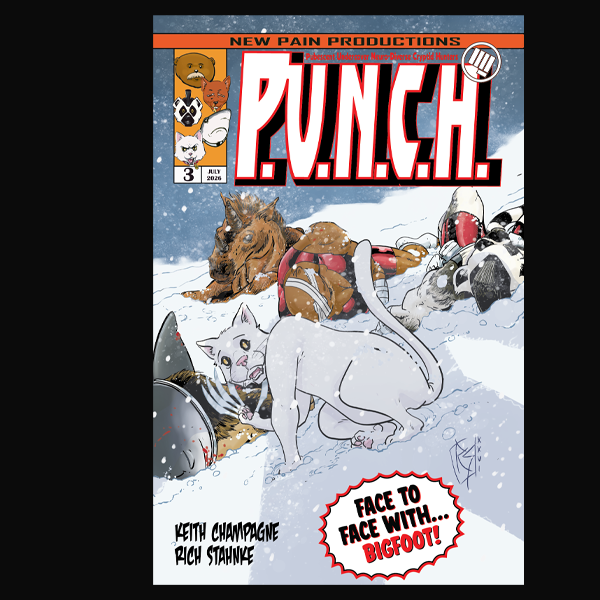 P.U.N.C.H. #3 (Rich Stahnke cover)