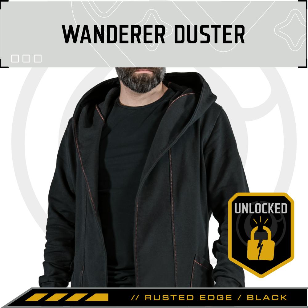 Wanderer Duster \ Rusted Edge (Black)