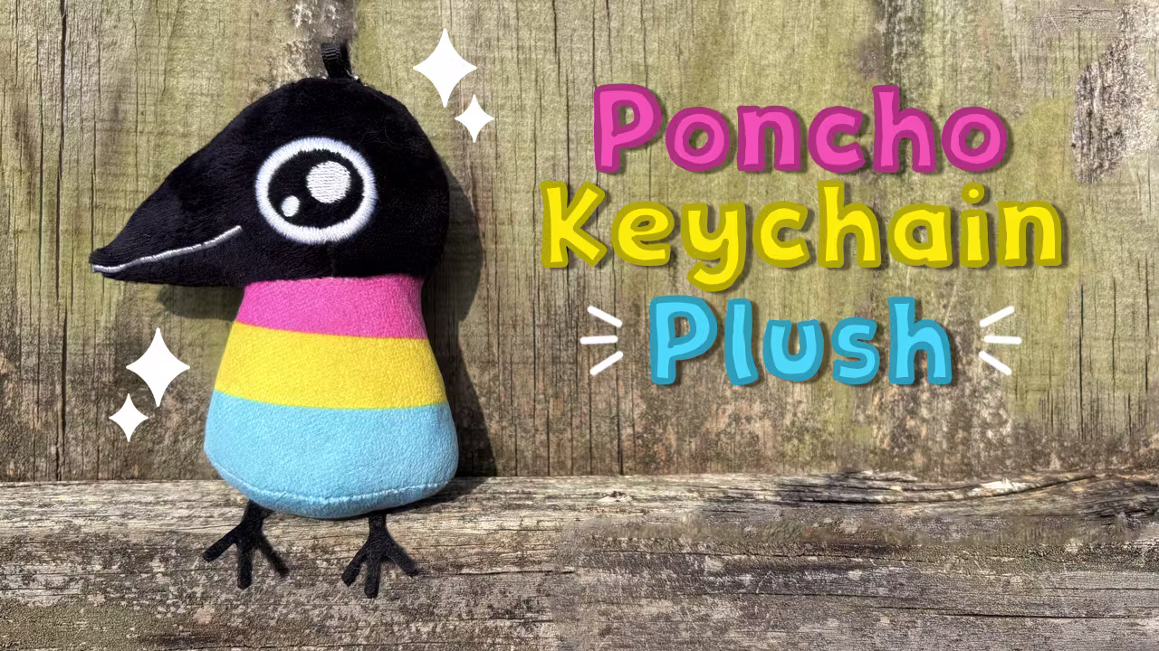Poncho Keychain Plush