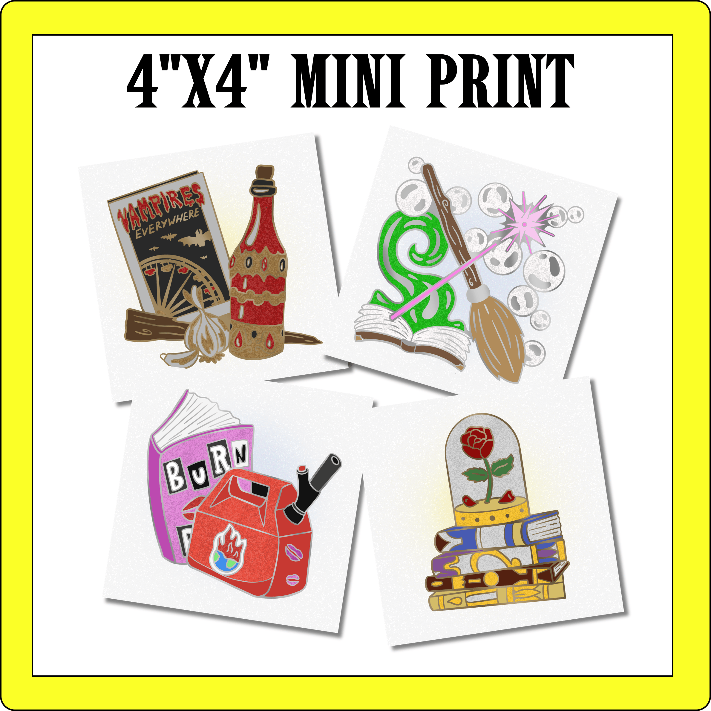 4"X4" Mini Print