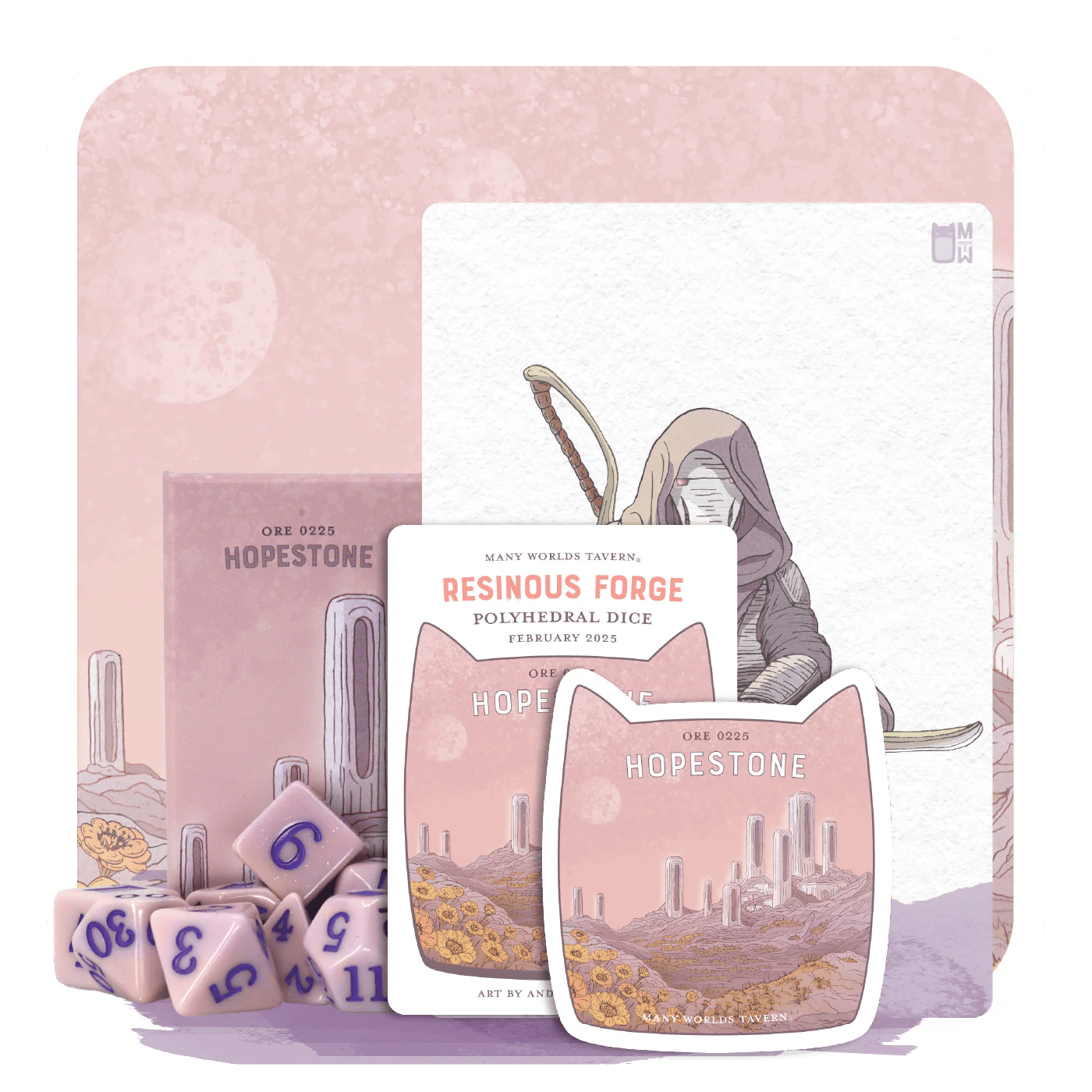 Hopestone Dice Set