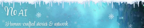 No AI, human-crafted stories & artwork