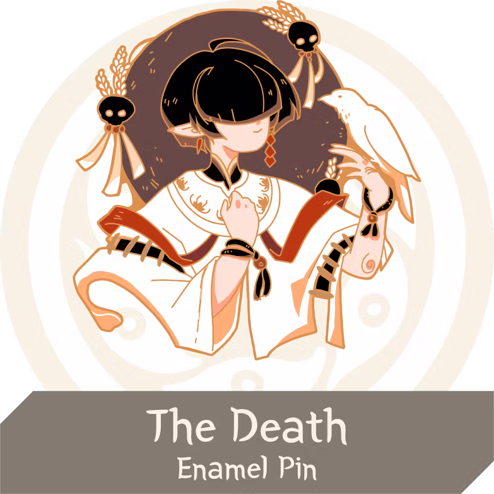 Enamel pin "The Death"