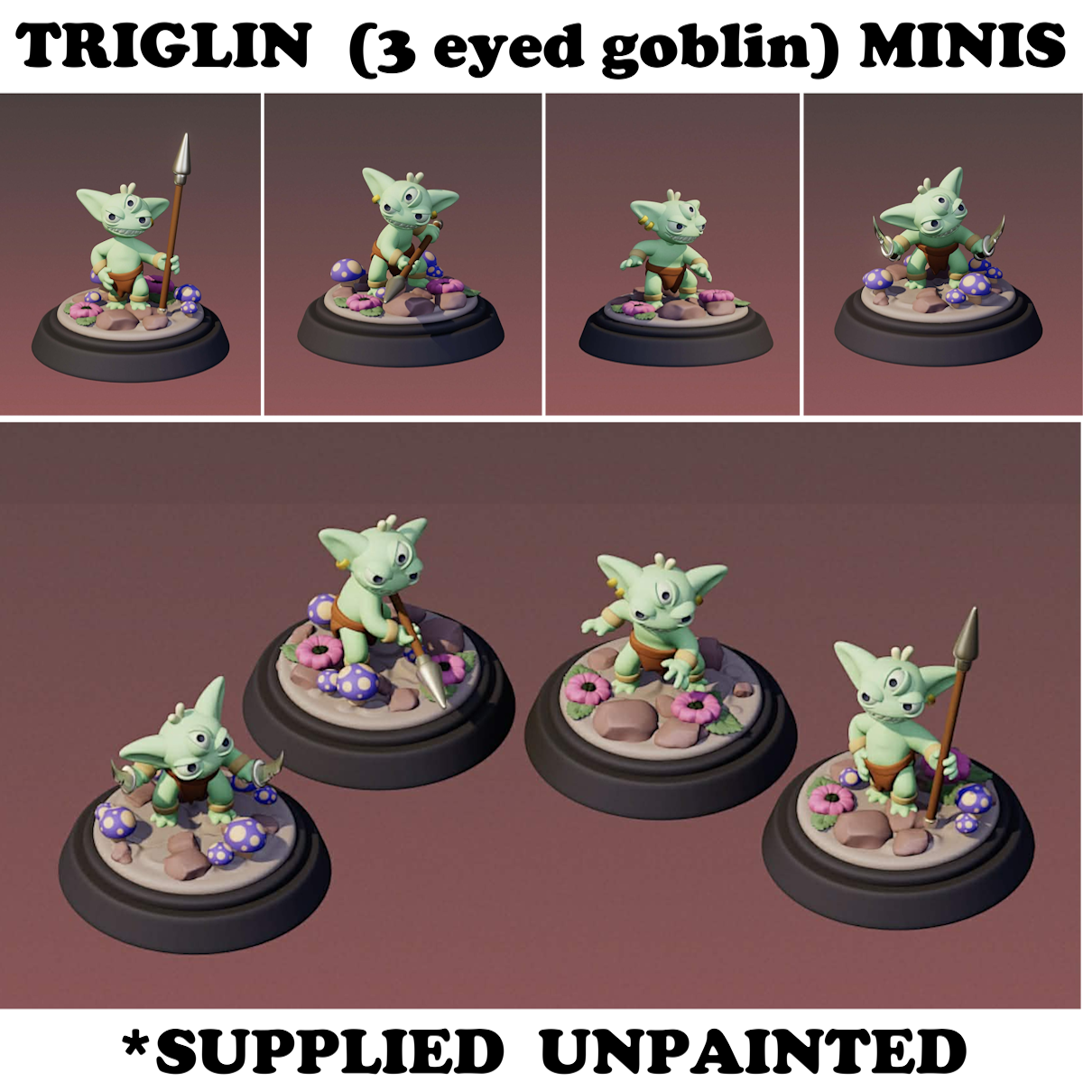 Triglin Minis (Set 1)