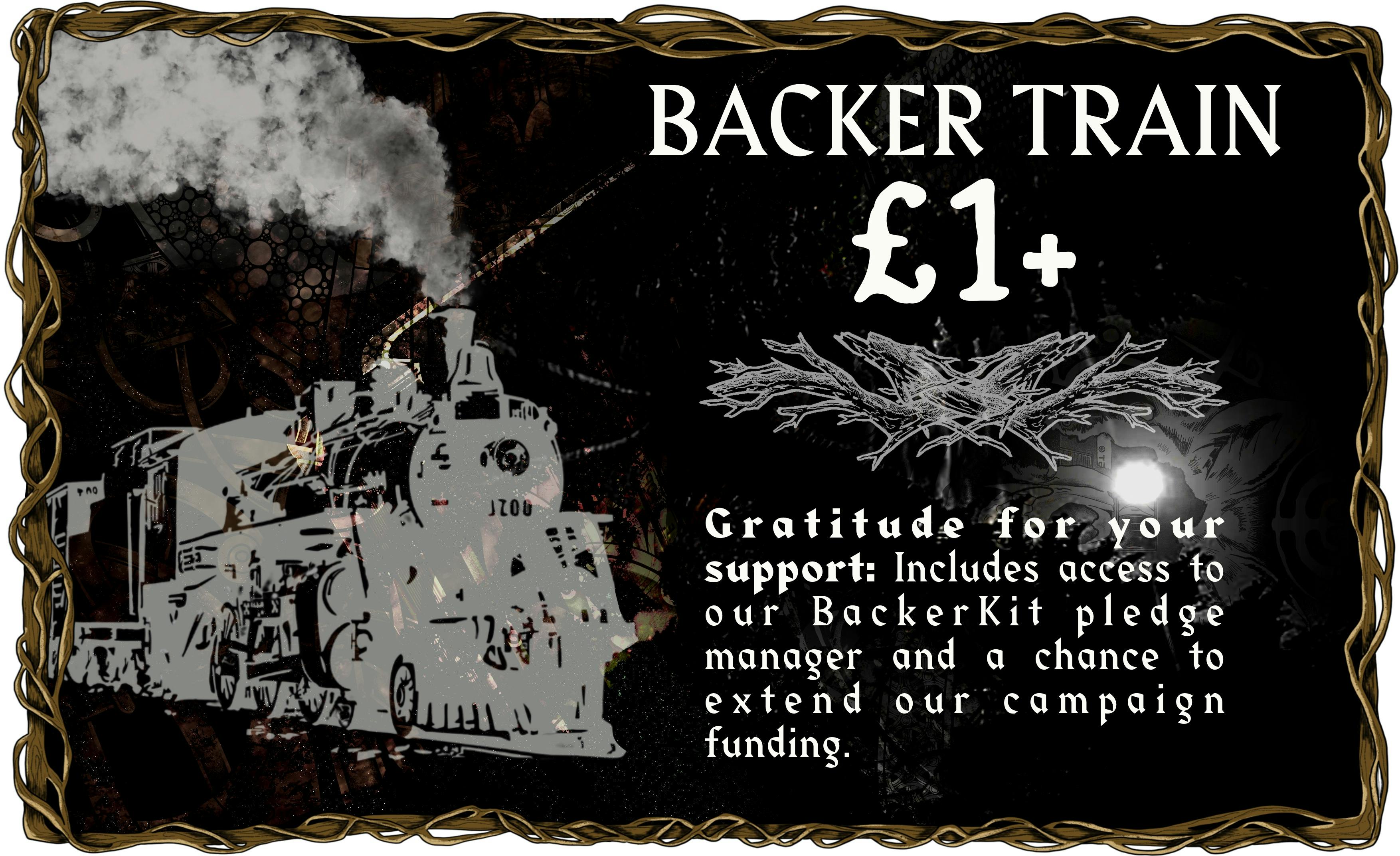 Backer (Ghost) Train