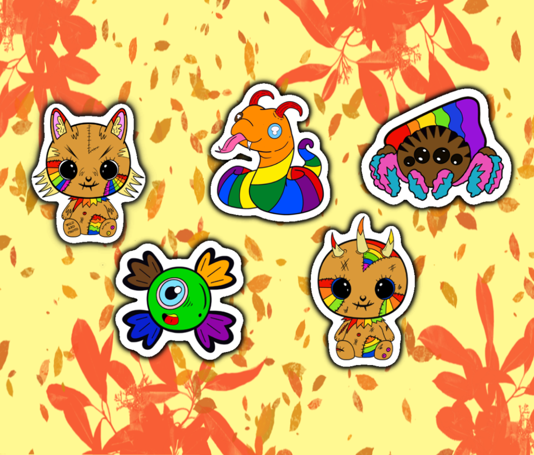 Pride Mascot Sticker Pack