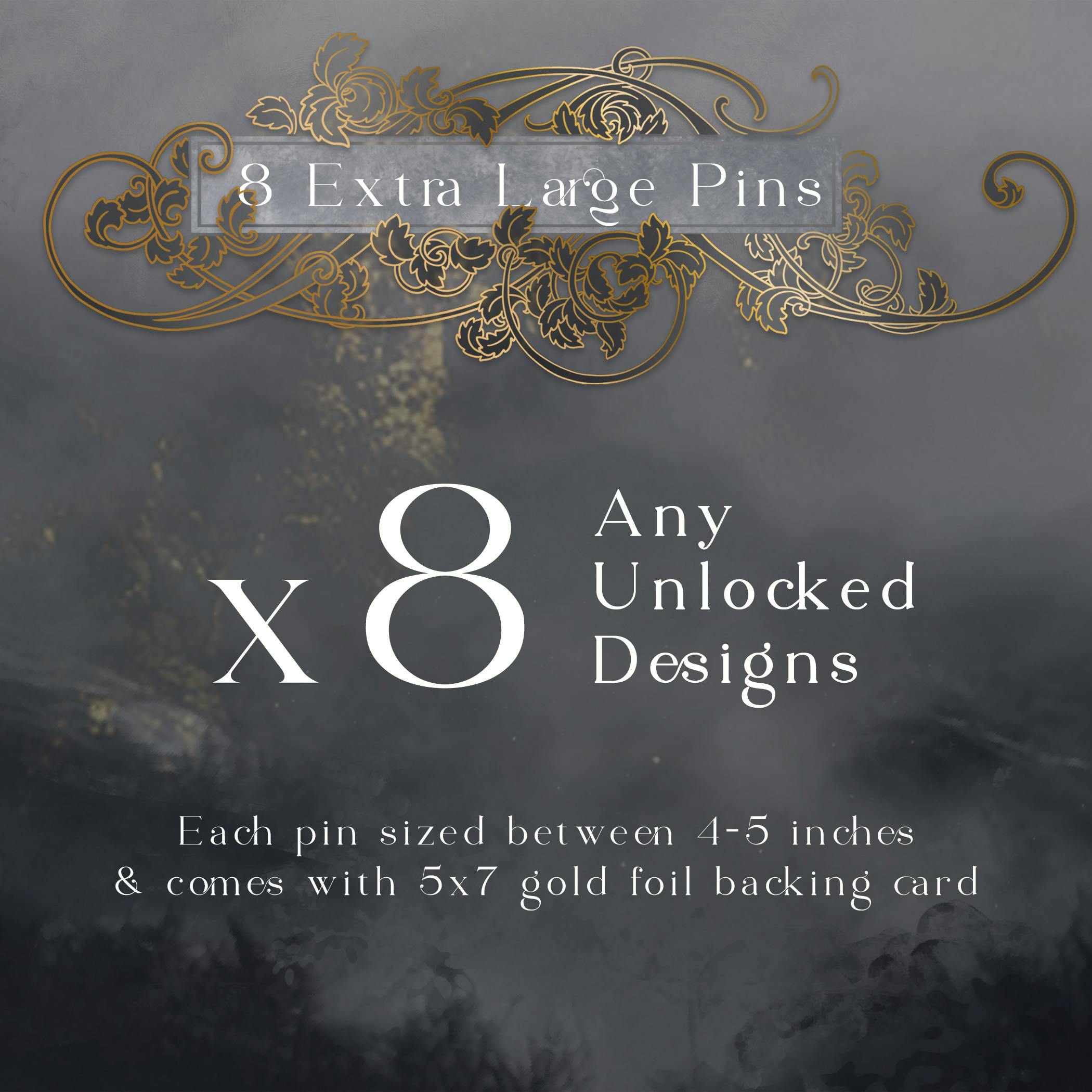 8 XL Pins