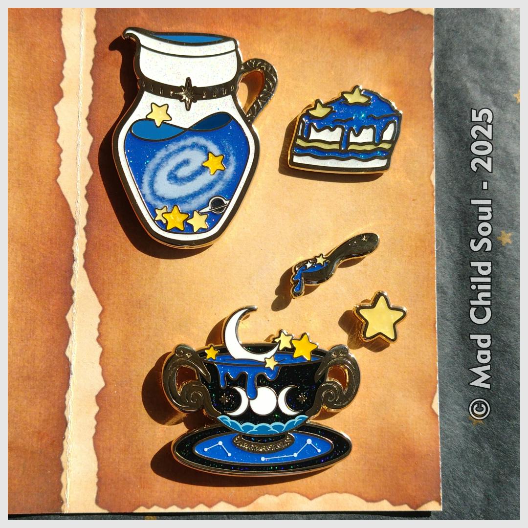 2x PIN + 2x MINI : Astral Tea Set - OG