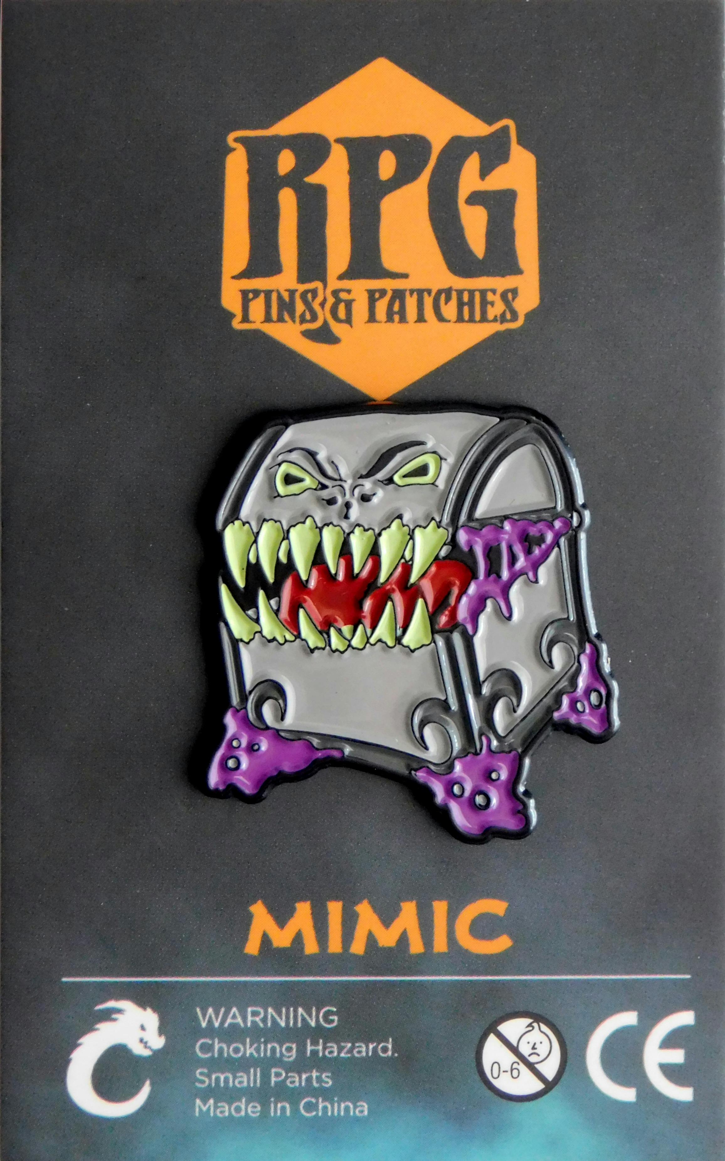 Mimic enamel pin