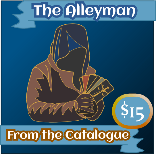 From the Catalogue - Alleyman Pin