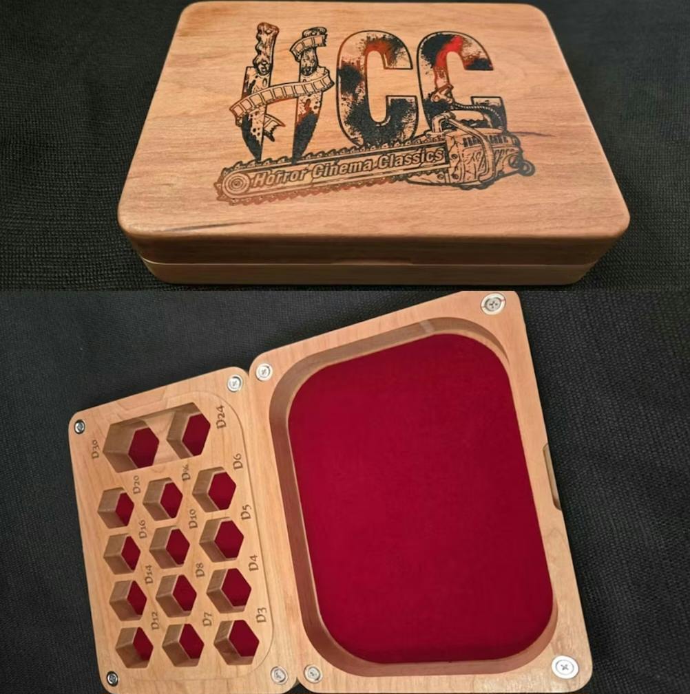 Horror Cinema Classics RPG Project Update: Dice boxes! - BackerKit