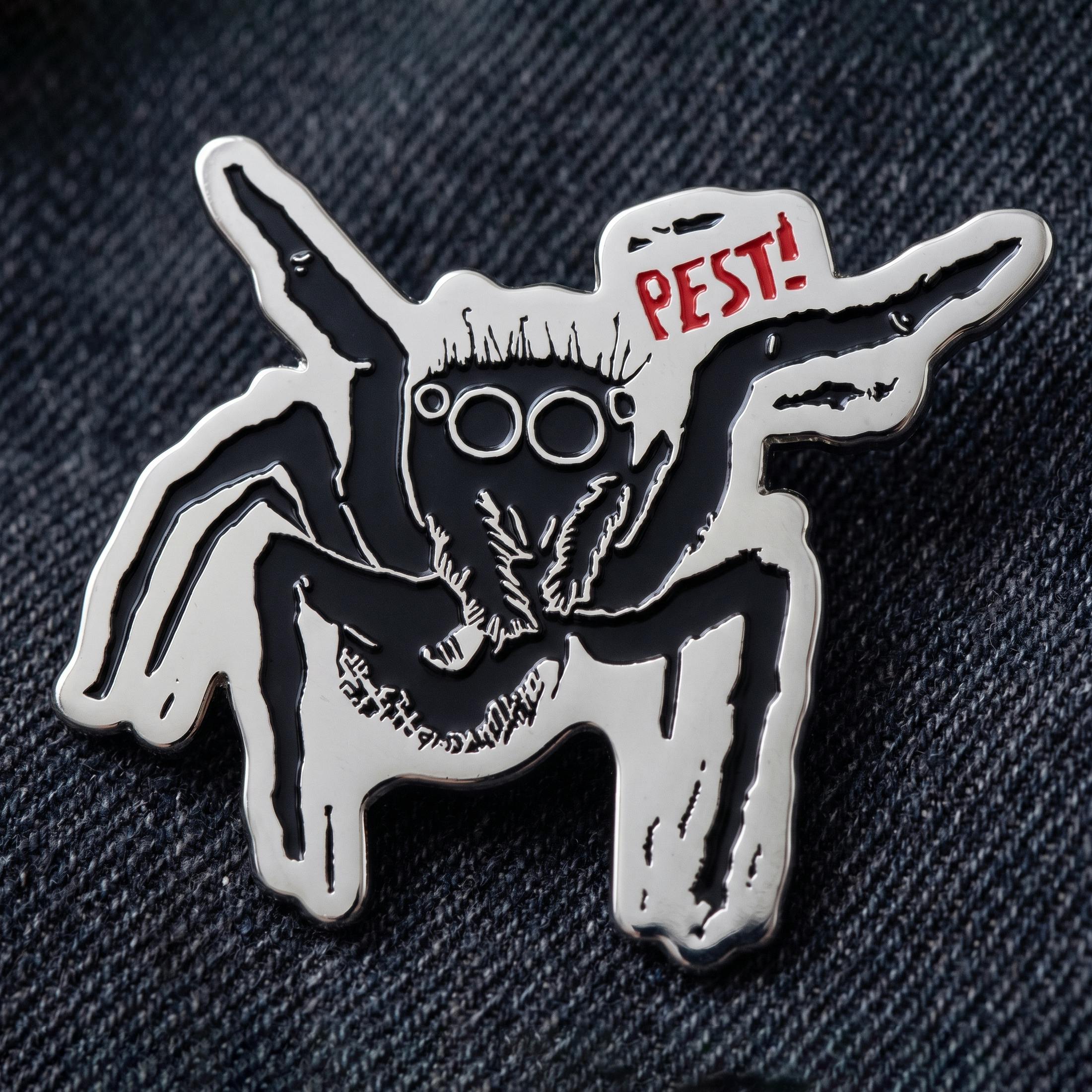 Spider Pest! Pin