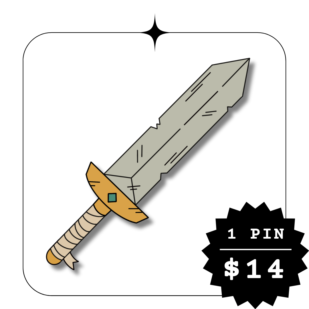 ONE [1] Pin from the Fantasy Series