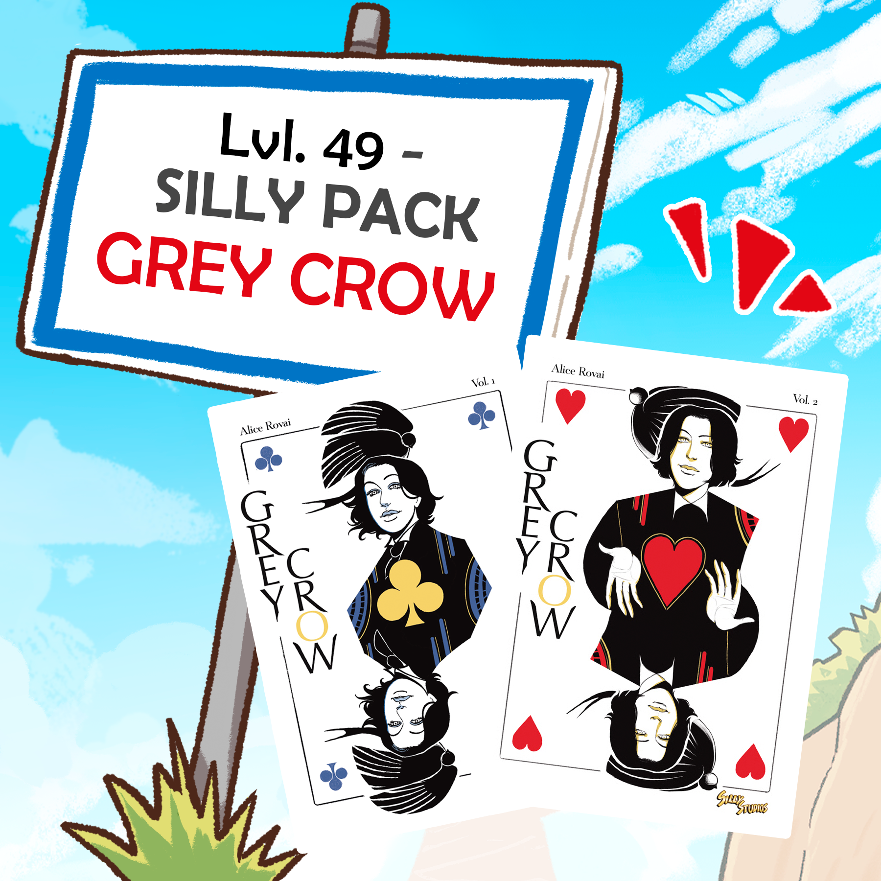 Lvl. 49 - Silly Pack "Grey Crow"