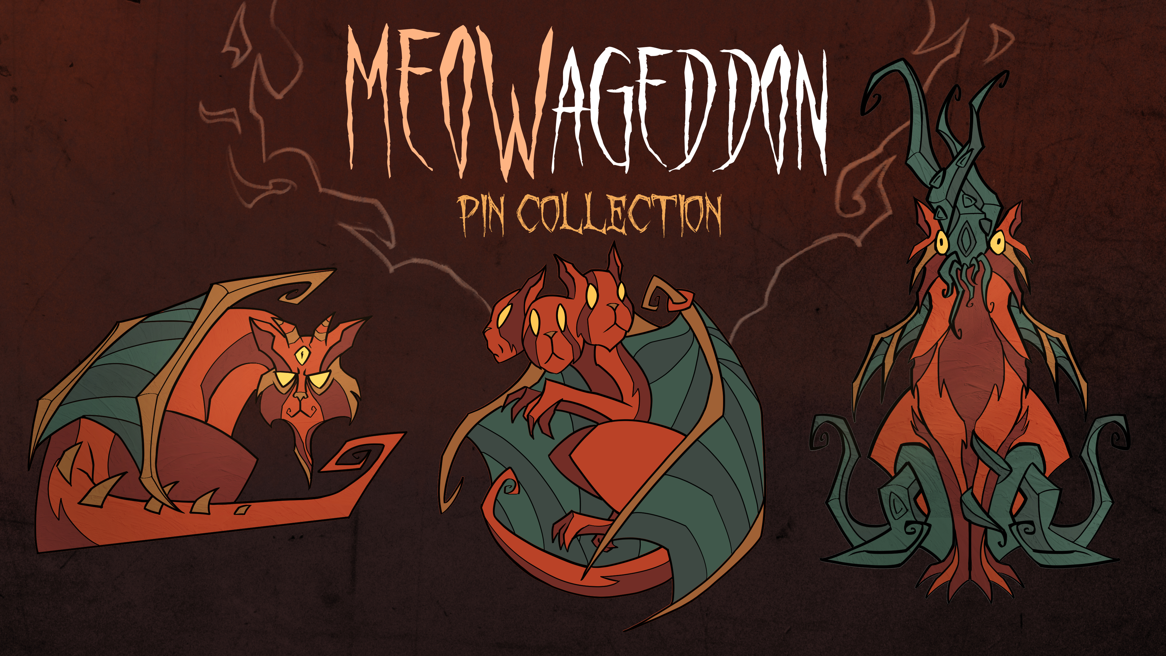 Meowageddon - Pin Collection