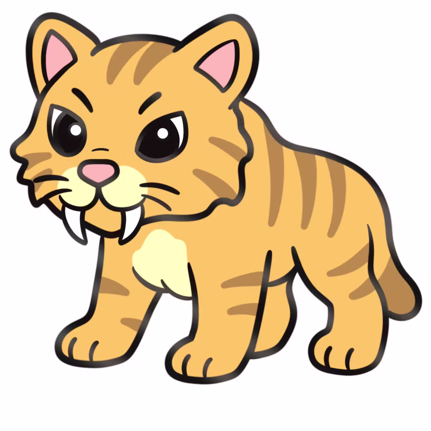 Smilodon Pin
