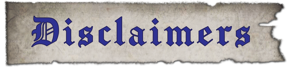 Disclaimers