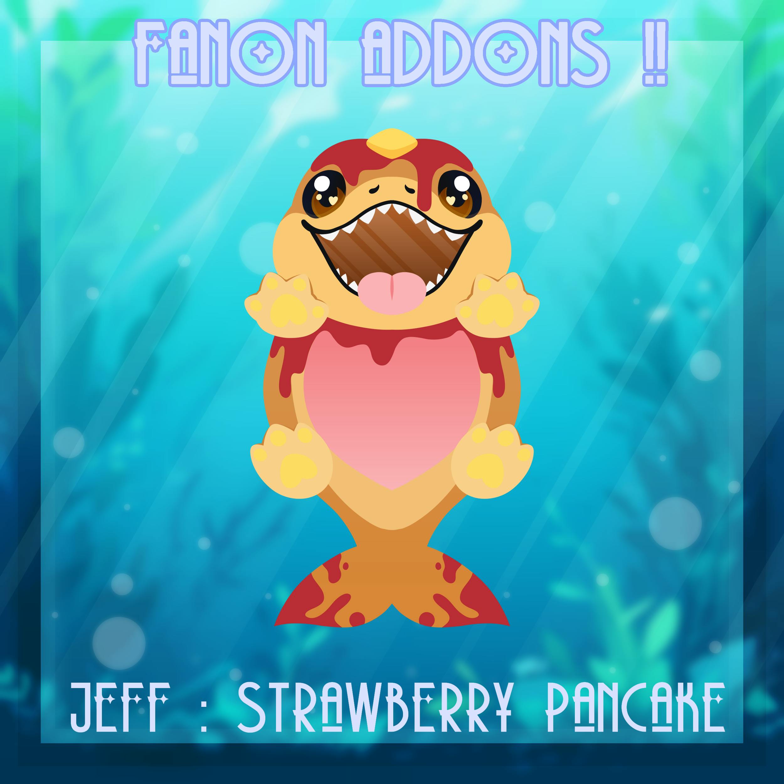 🥞 [ADD-ON] 🍓 Strawberry Flapjack ; Panel & Insert ! 🥞