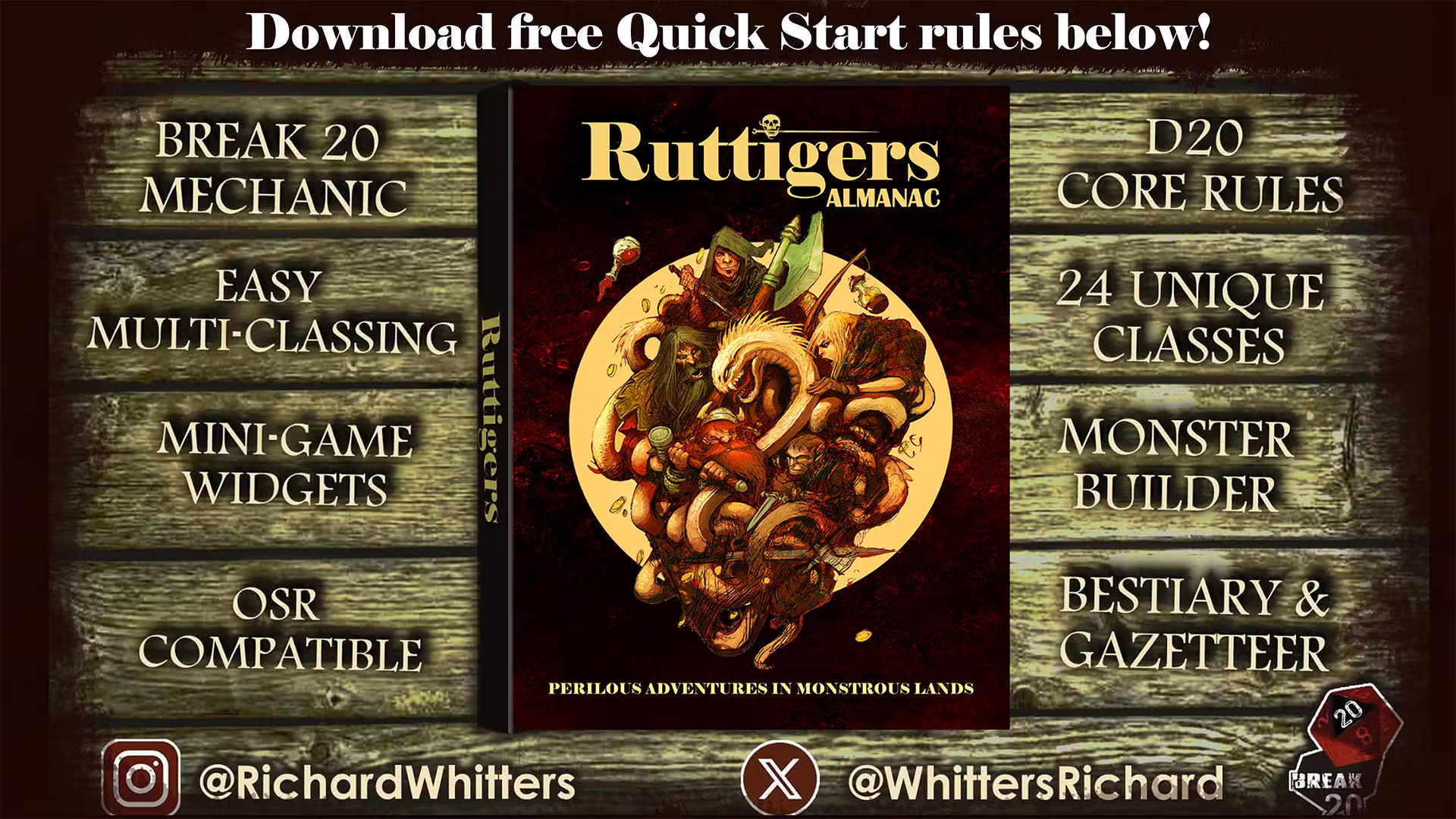 Ruttigers Almanac, TTRPG & Toolkit
