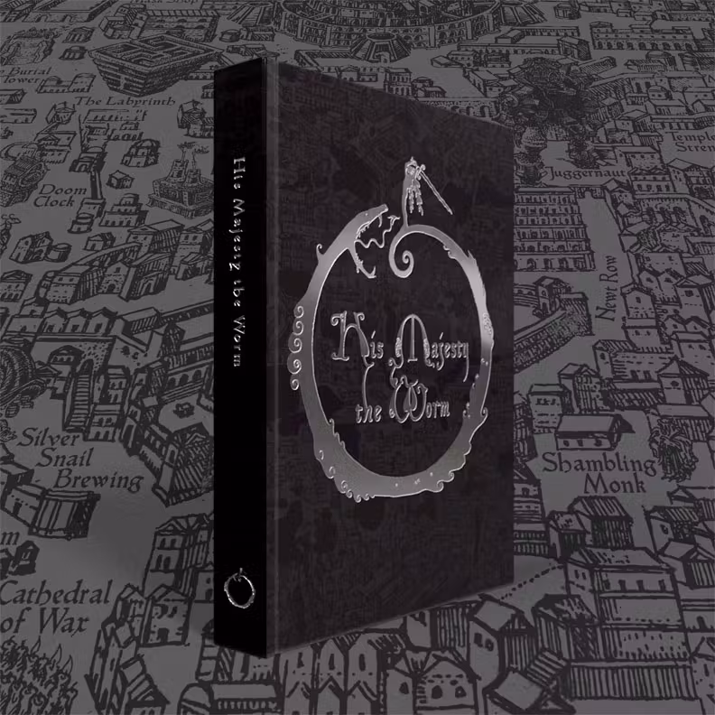 His Majesty the Worm - Hardcover Book + PDF