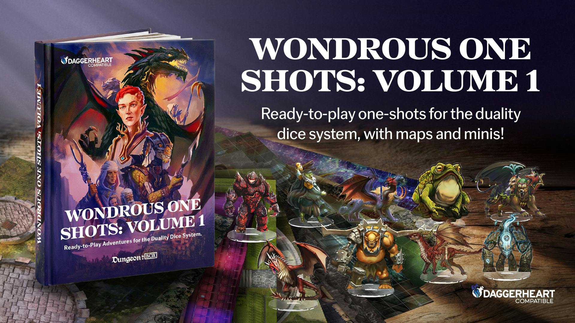 Wondrous One Shots: Volume 1 Daggerheart Compatible Edition