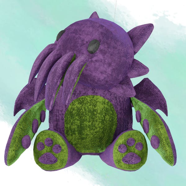 Cathulhu big plushie