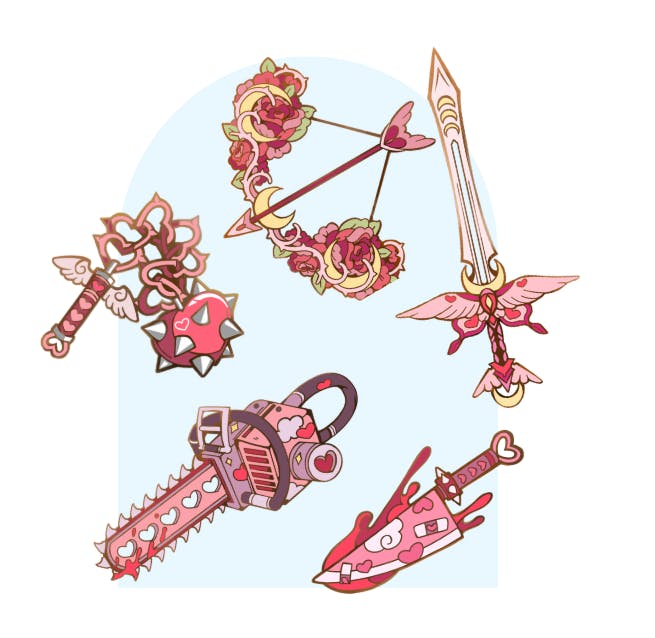 Armaments | Five Regular Pins