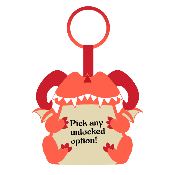 1x Dragon Hoard Charm Plush