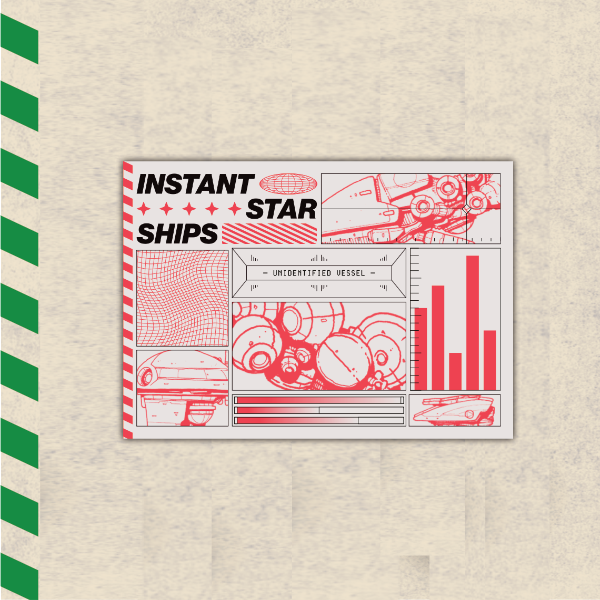 Instant Star Ships Card Deck