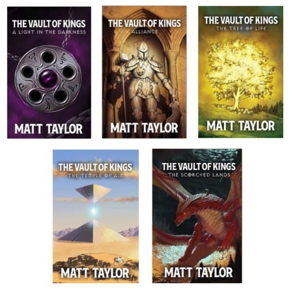 The Treasure Trove! - Books 1-5 of The Vault of Kings