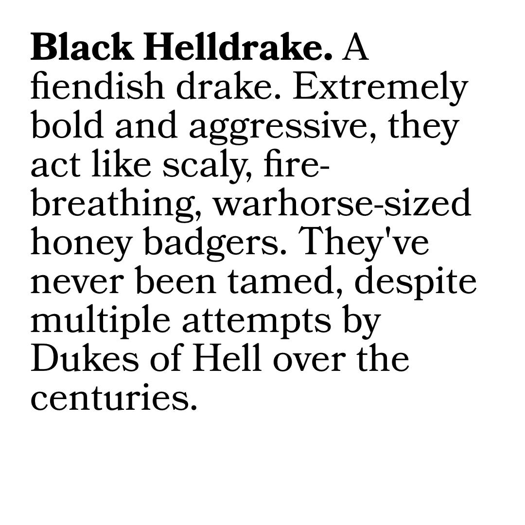 Black Helldrake