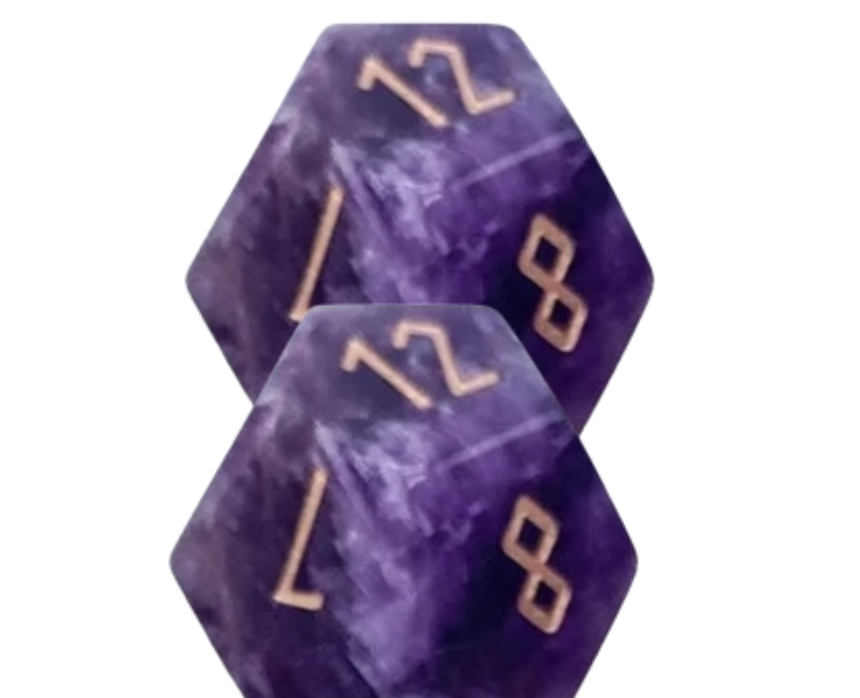 Amethyst Dice