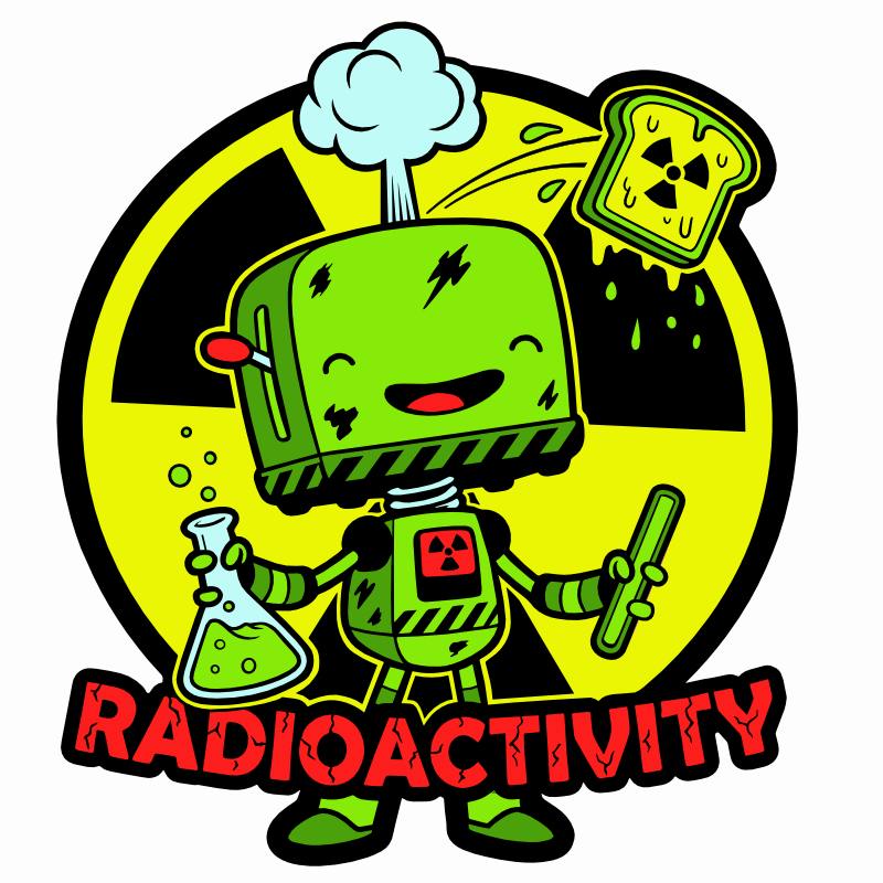 Radioactivity Enamel Pin#5