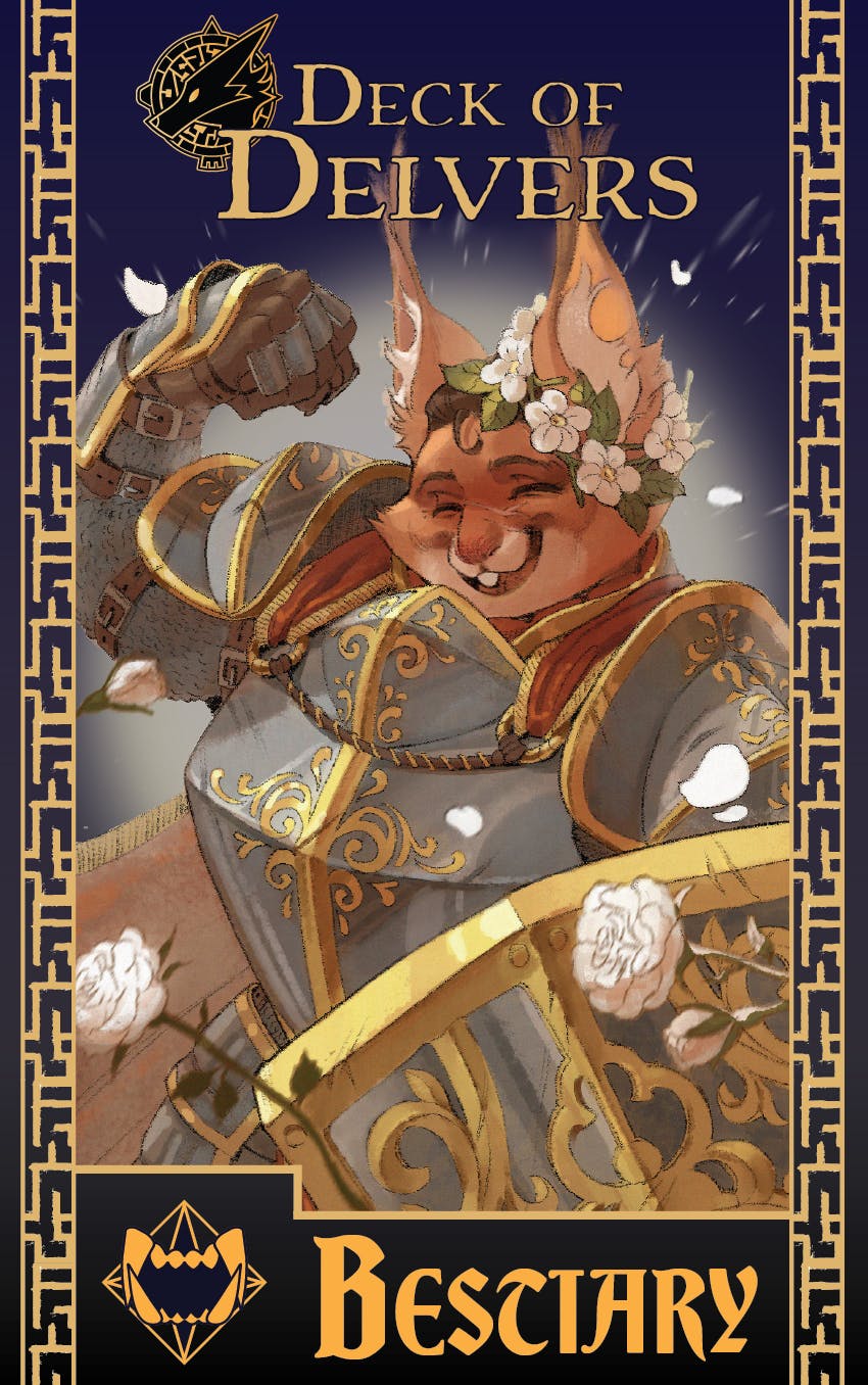Digital Deck of Delvers: Bestiary