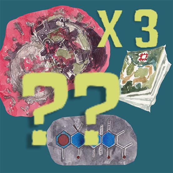 3 X Engulfed Castle and Mini-pin Sets (9 pins)