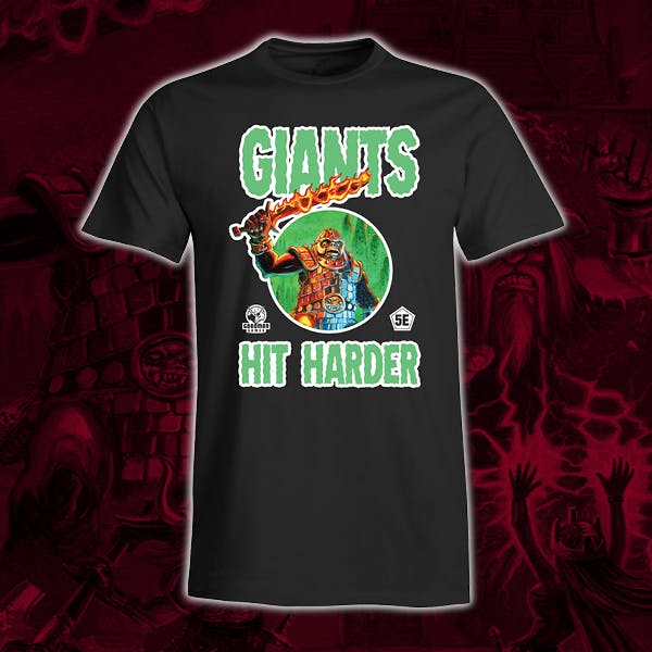 "Giants Hit Harder" T-shirt