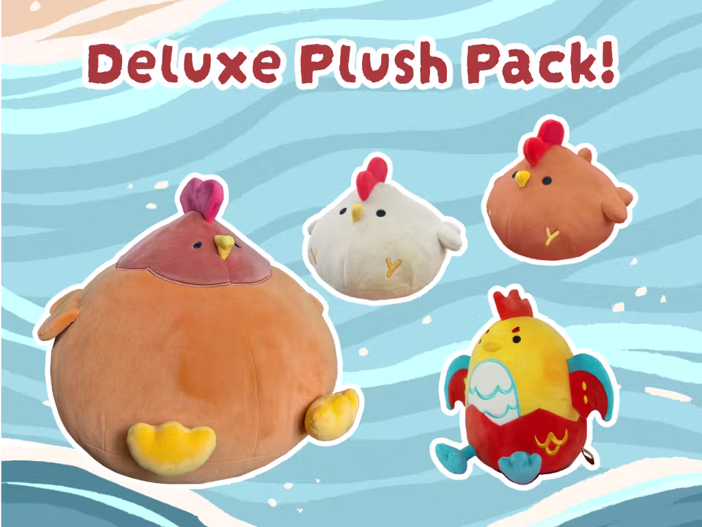 Deluxe Plush Pack