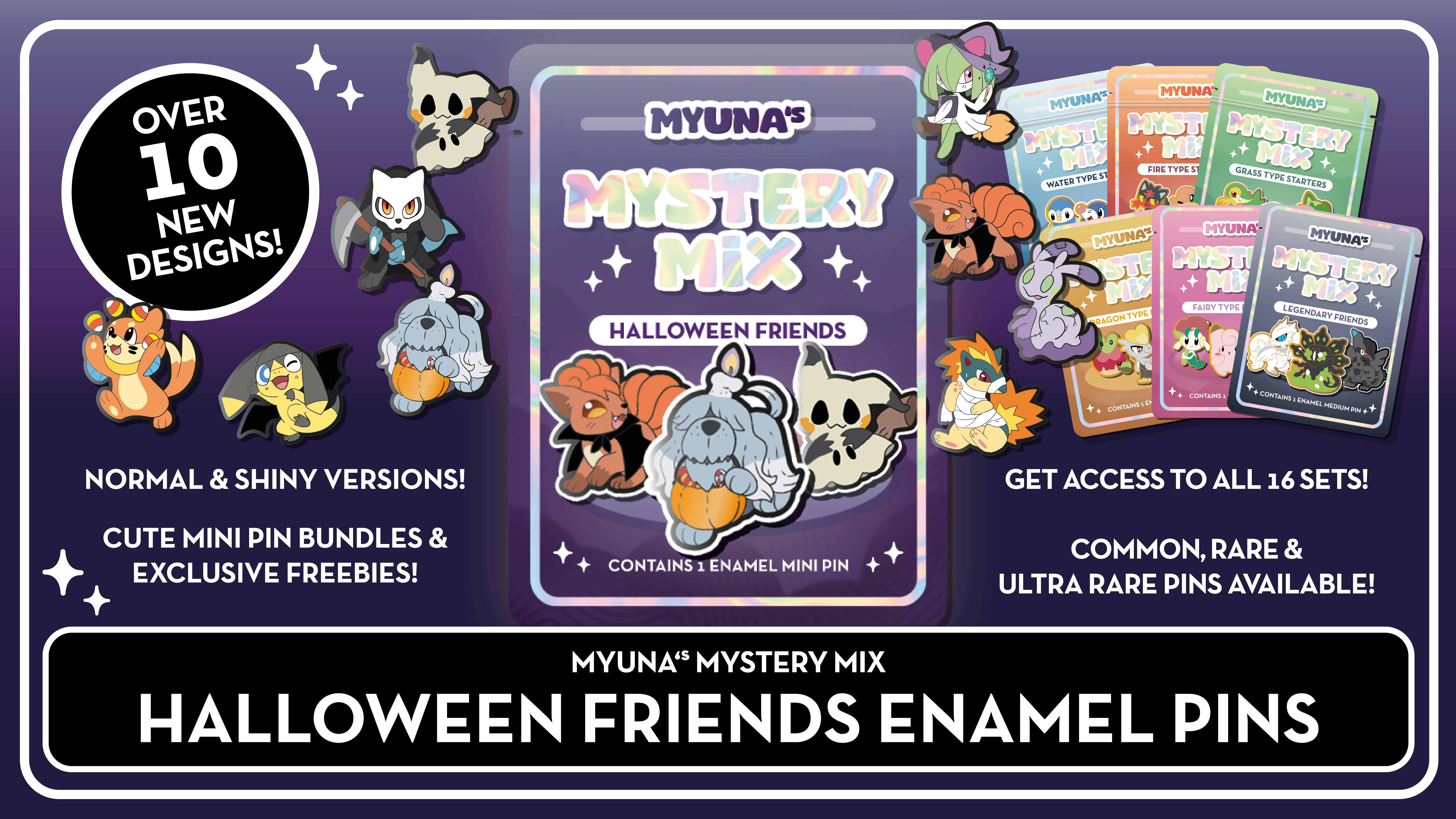 Myuna's Mystery Mix - Halloween Friends