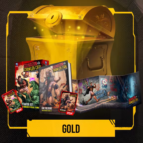Gold Dungeon Crawler Carl RPG Loot Box