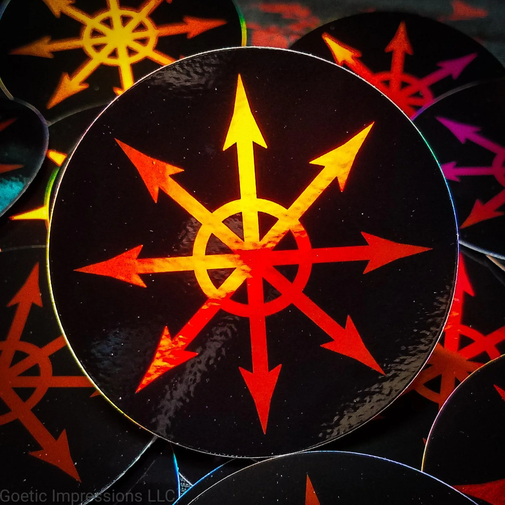 Chaos Star Sticker