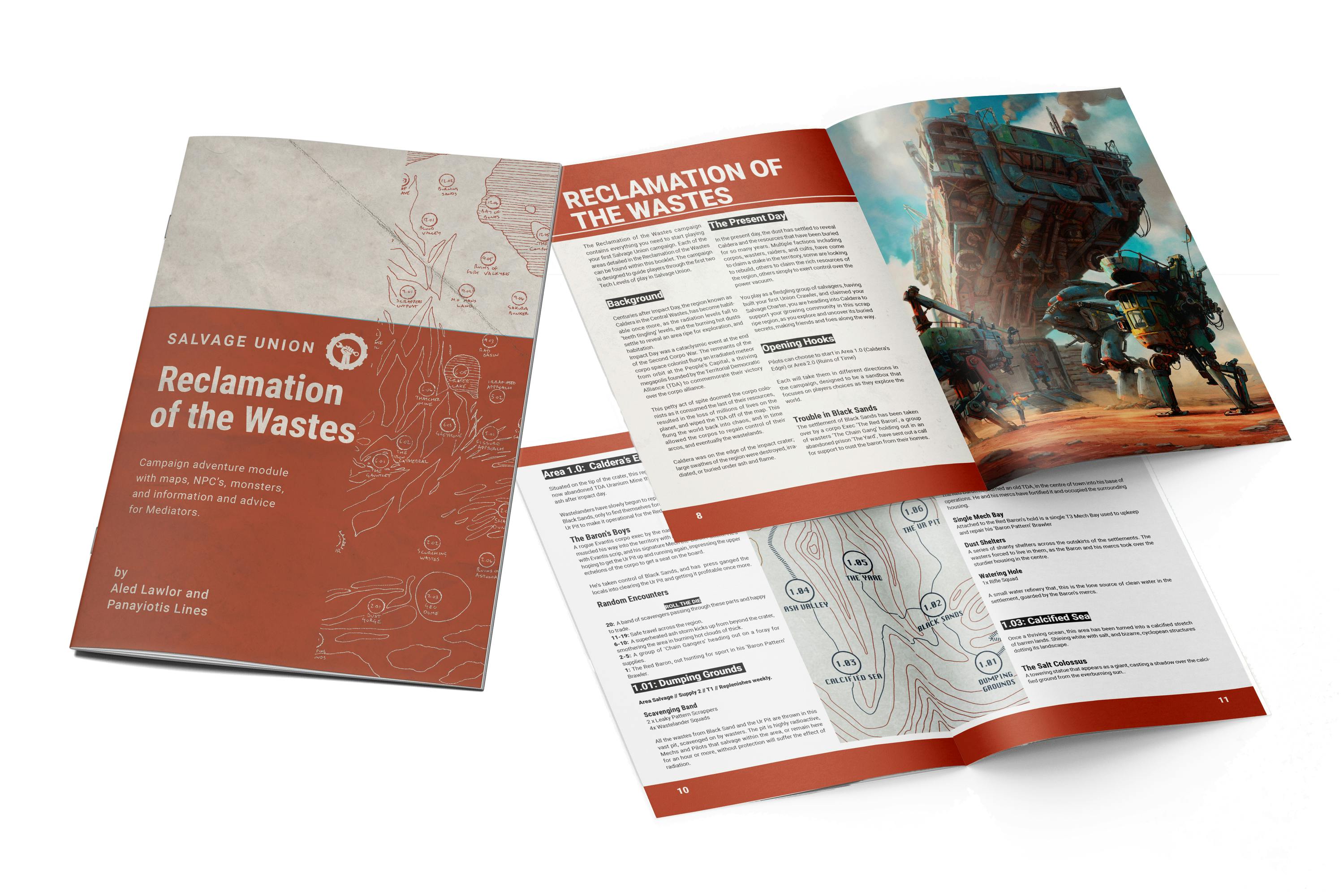 Reclamation of the Wastes Spread