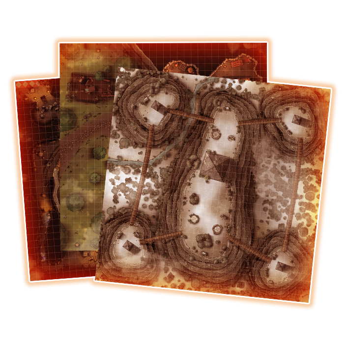 Lairs of Etharis: Transformed Map Pack [Digital]