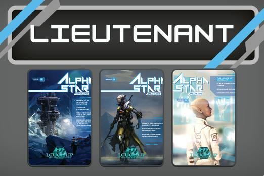 Lieutenant: All Three PDFs of the Alpha Star Magazine
