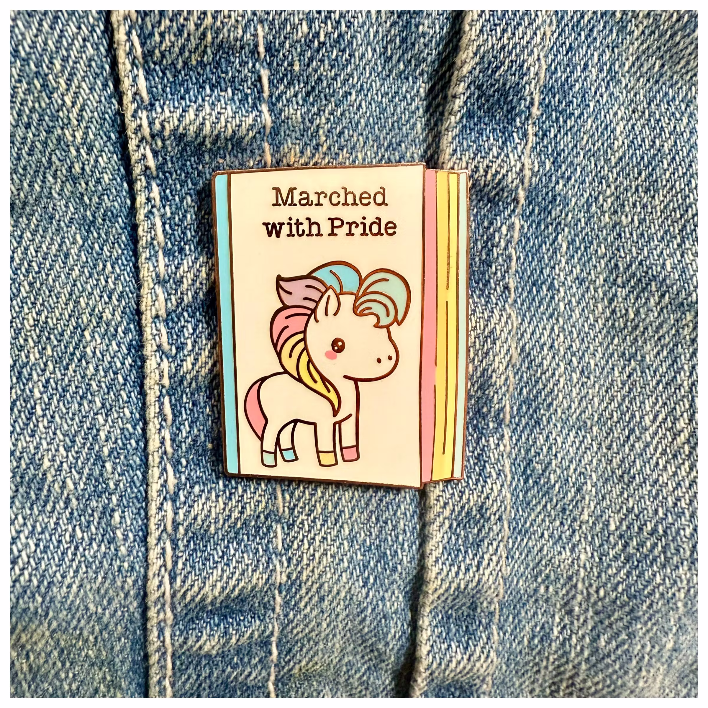 ✦ Marched with Pride