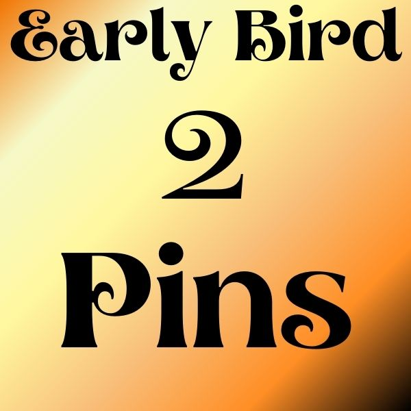 Early Bird - 2 Smut Lovers Pin